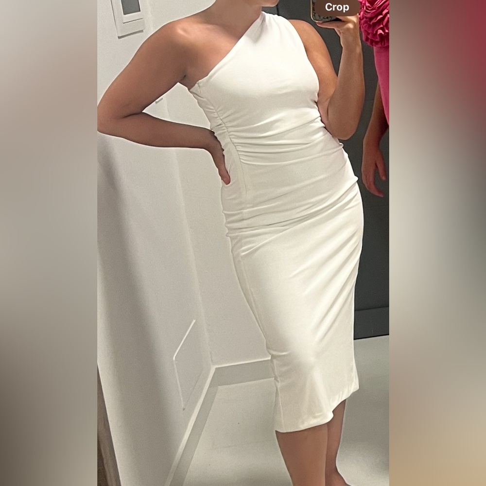 Abercrombie one shoulder dress